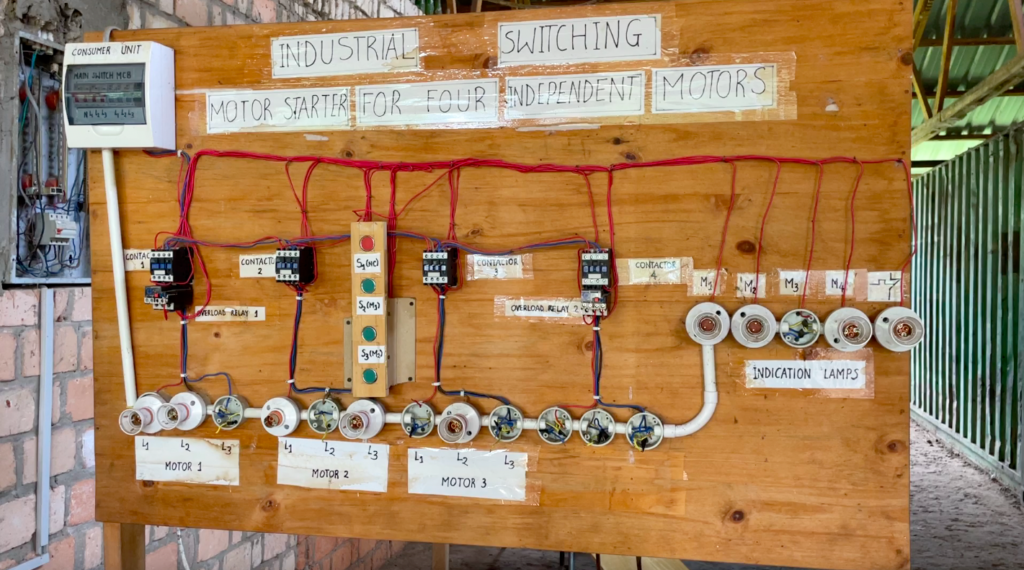 Electric Workshop in Bethania Technical Secondary School